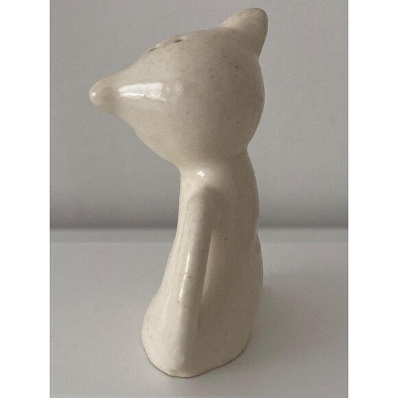 Kitschy CAT Salt Shaker ONLY Ceramic No Stopper Eyelashes Big Eyes - Picture 4 of 6